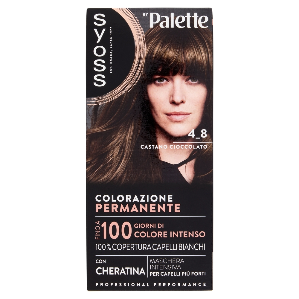 Syoss By Palette Colorazione Permanente 4_8 Castano Cioccolato